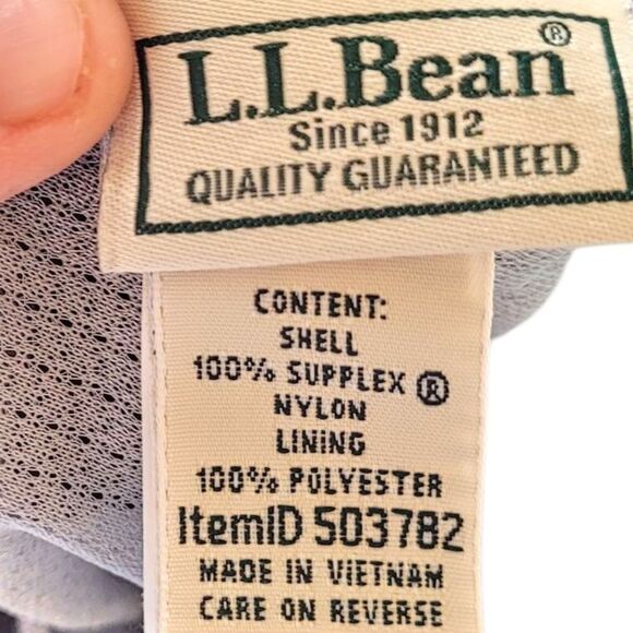 L.L. Bean Men's Black Athletic Swim Trunk Shorts Size L - Picture 3 of 6